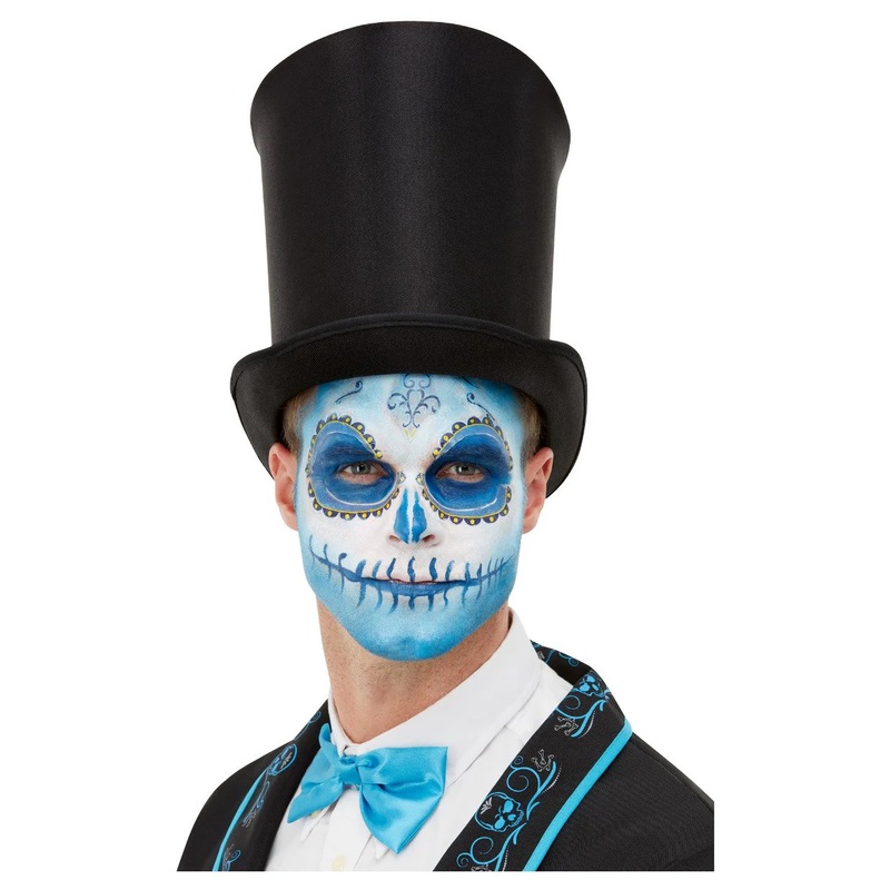 Smiffys Make-Up FX, Day Of The Dead Kit, Aqua