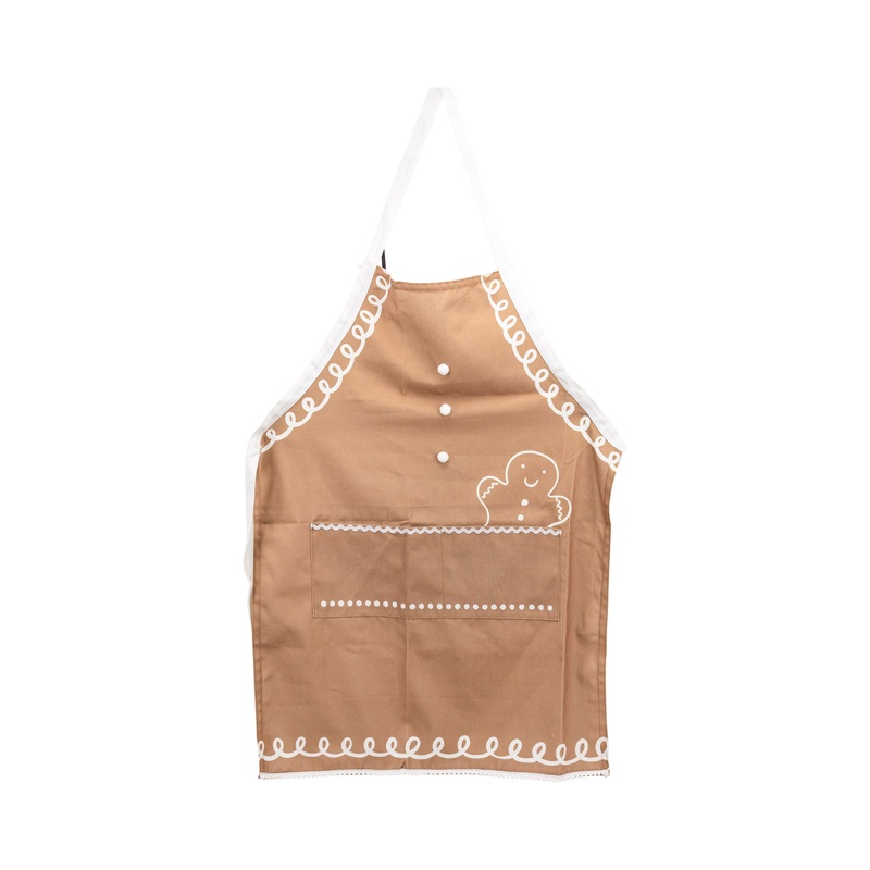 Gingerbread Apron - Adult