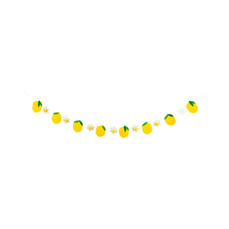 Felt Lemon Banner