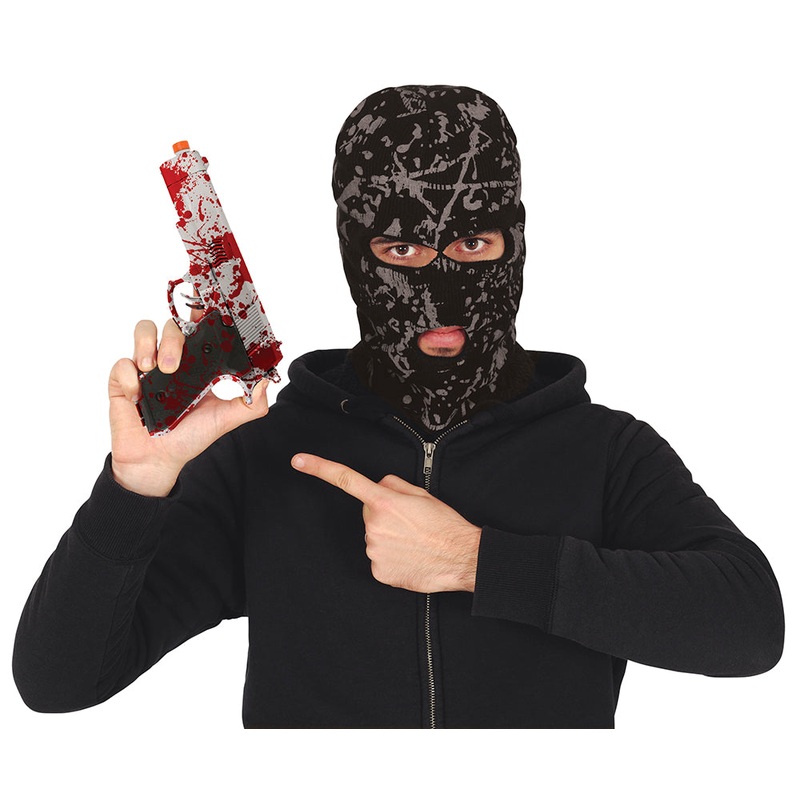 Gun with Blood 24cm