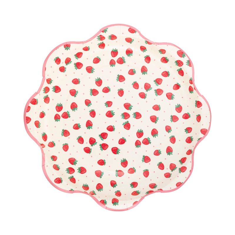 Strawberries 10 Plate