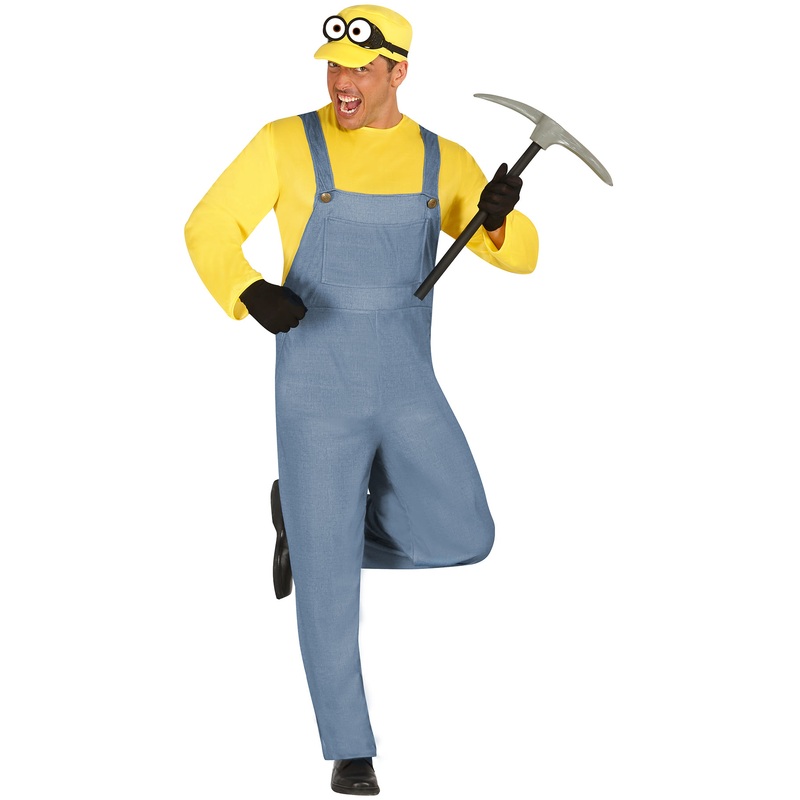 Yellow Helper Adults Costume|Small|Medium|Large