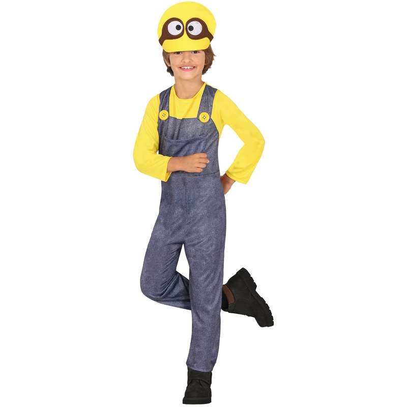 Yellow Helper Costume|Small (Age 5-6)|Medium (Age 7-9)