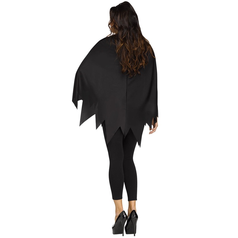 Colour Skeleton Womens Poncho|Default