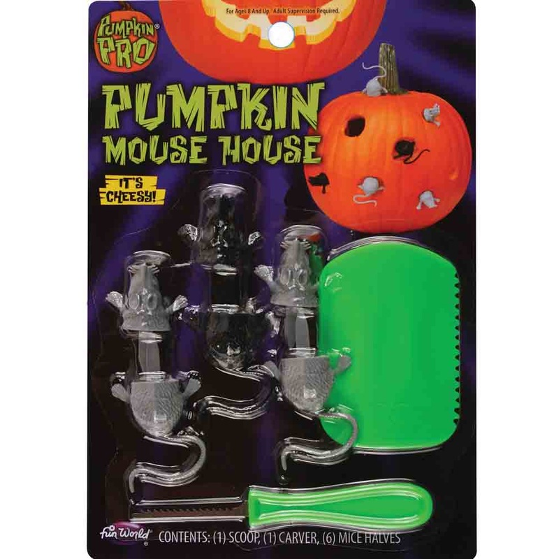Mouse House Pumpkin Carving Kit