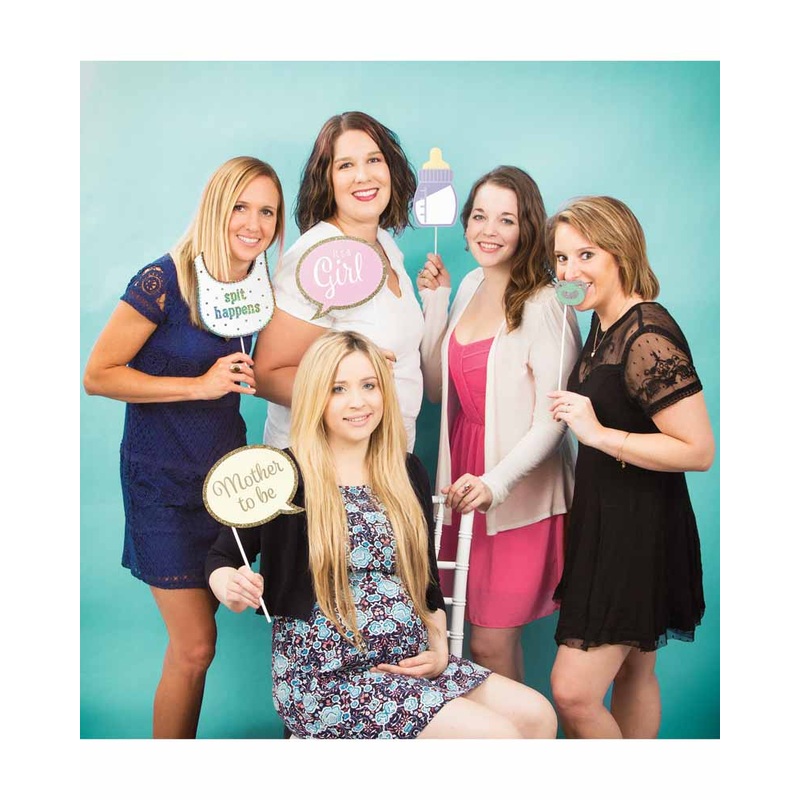 Baby Shower Photo Props Pack of 10