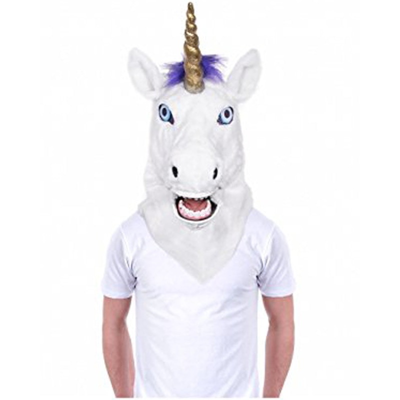 Mr Unicorn Moving Mouth Mask