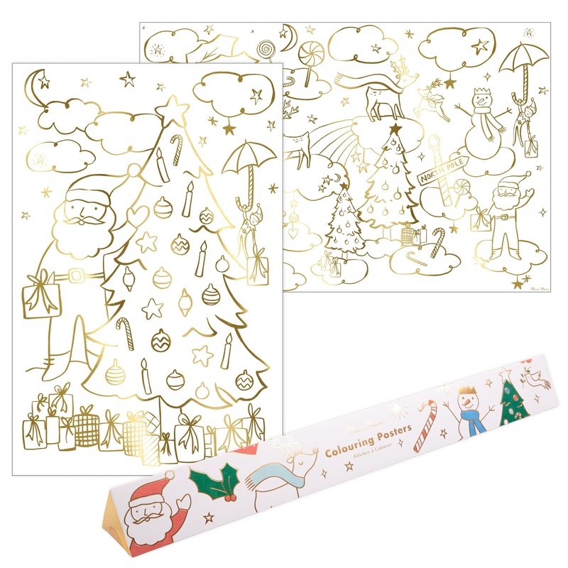 Christmas Colouring Posters (x 2)