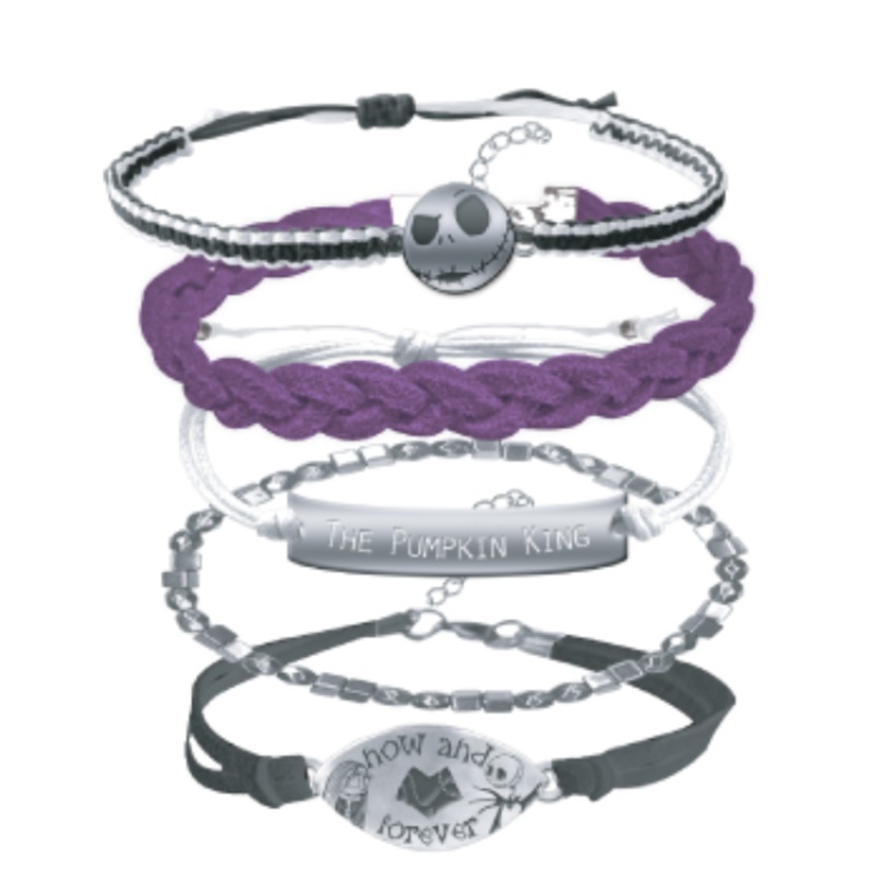 Disney The Nightmare Before Christmas Now and Forever Bracelet Set