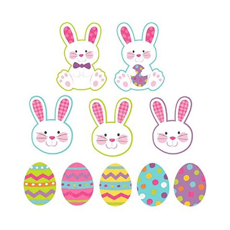 Easter Mini Cutouts Pack of 10