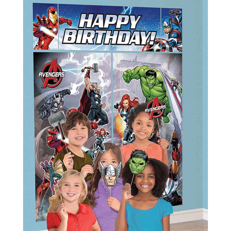 Marvel Avengers Epic Scene Setter with Props