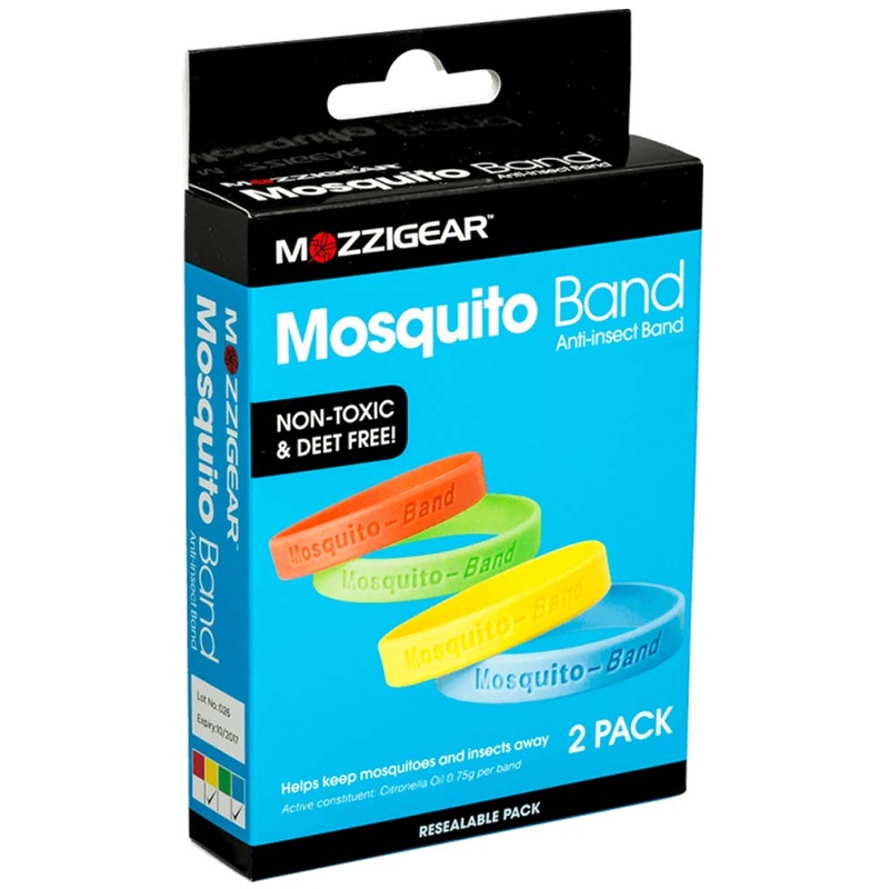 Mozzigear Night Glo Adult Mosquito Bands Pack of 2