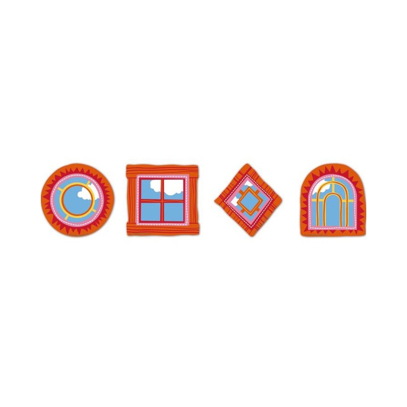 Play School Window Cutouts Pack of 4