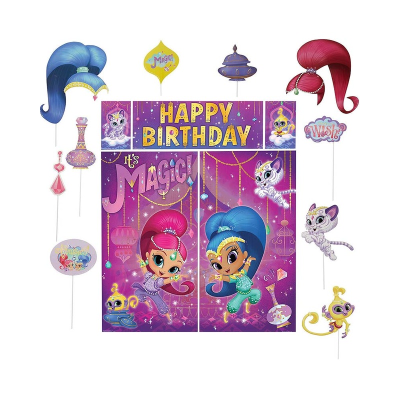 Shimmer and Shine Scene Setter with Props