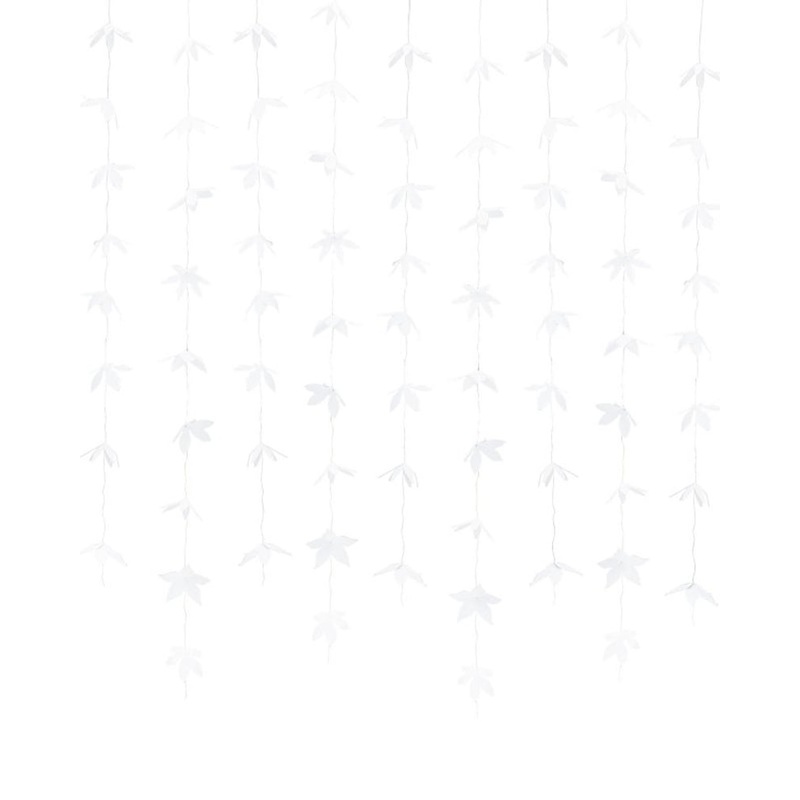Botanical Wedding White Origami Flower Backdrop 1.8m