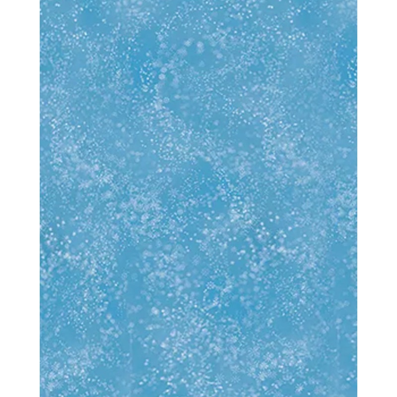 Christmas Snow Flurries Room Roll Backdrop 12m