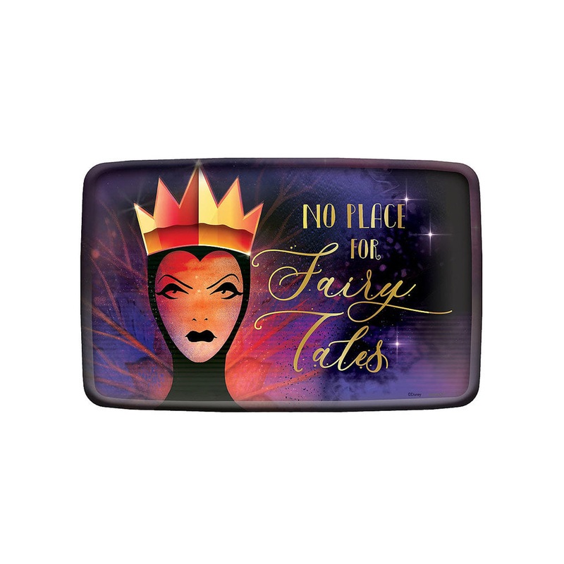 Disney Villains 23cm Foil Plates Pack Of 8