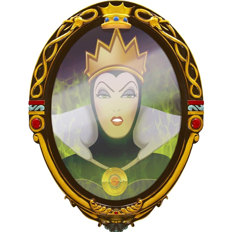 Disney Villains Reveal Snow White Mirror Animatronic