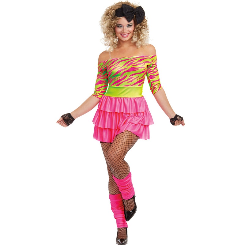 80s Party Womens Costume|Small
