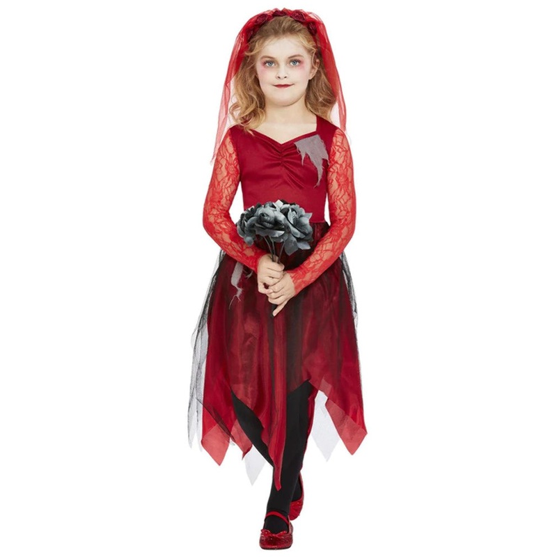 Grave Yard Bride Girls Costume