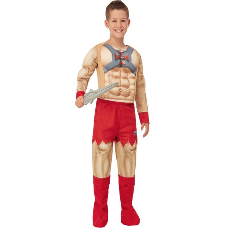 He Man with Muscle Chest Kids Costume