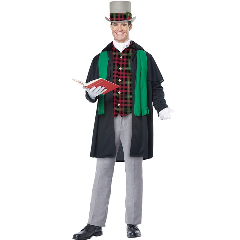 Holiday Caroler Mens Christmas Costume