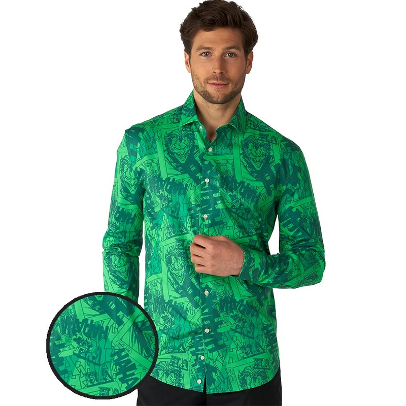 Opposuit The Joker Mens Shirt|Large|Medium|Small|Extra Large