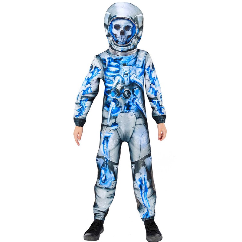 Halloween Costume Astronaut Skeleton 10-12 Years