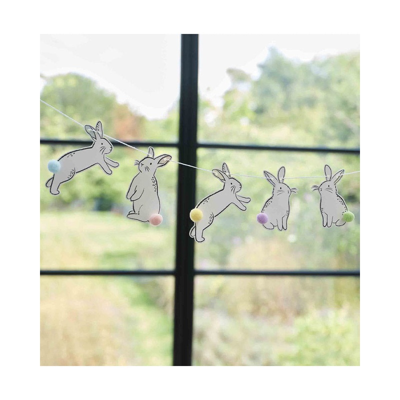 Hop Hop Hooray Bunting Bunny Set
