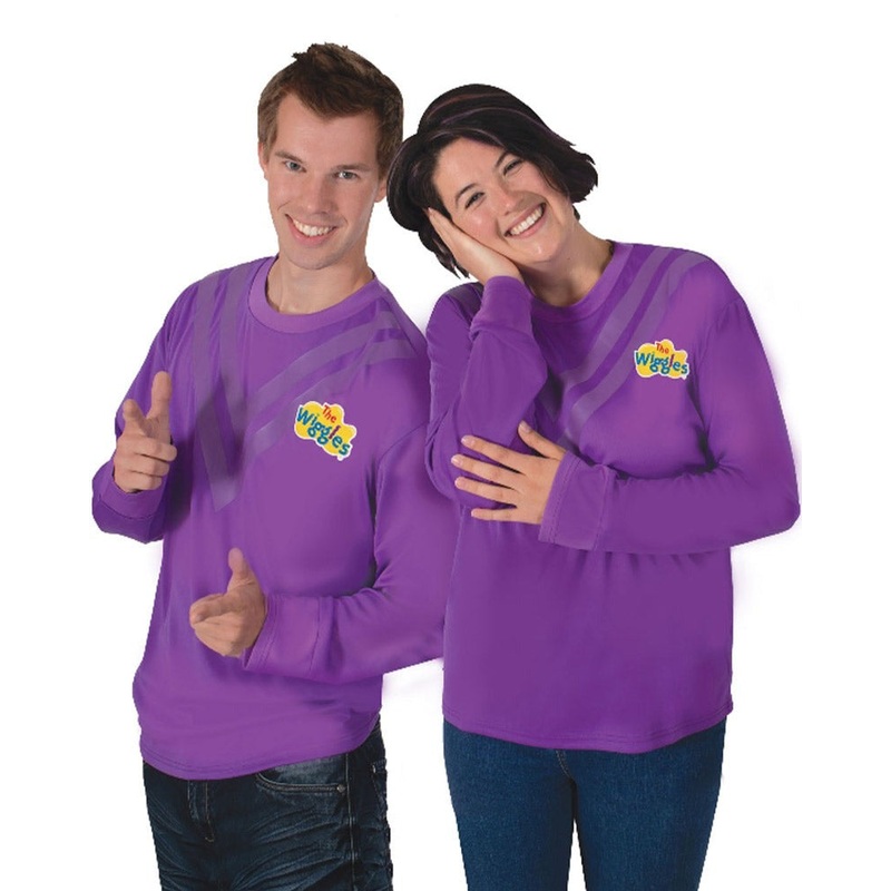 The Wiggles Lachy Adult Costume Top