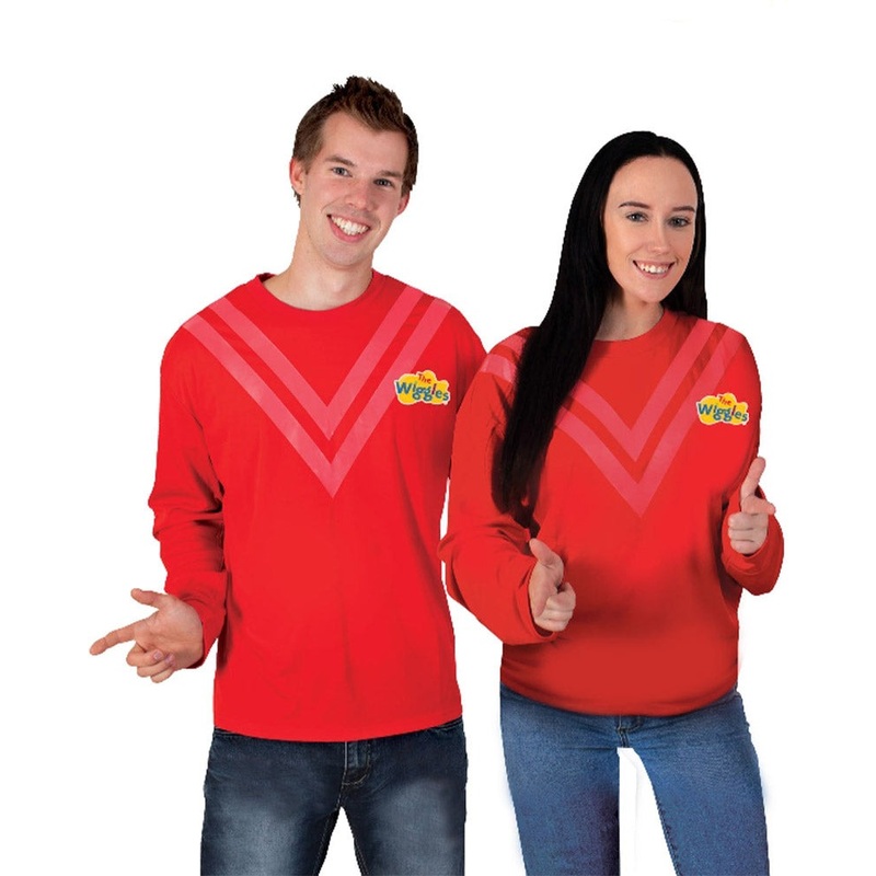 The Wiggles Simon Adult Costume Top