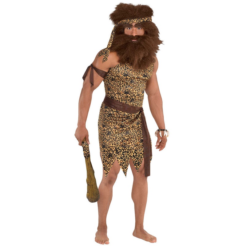 Caveman Mens Costume Standard Size