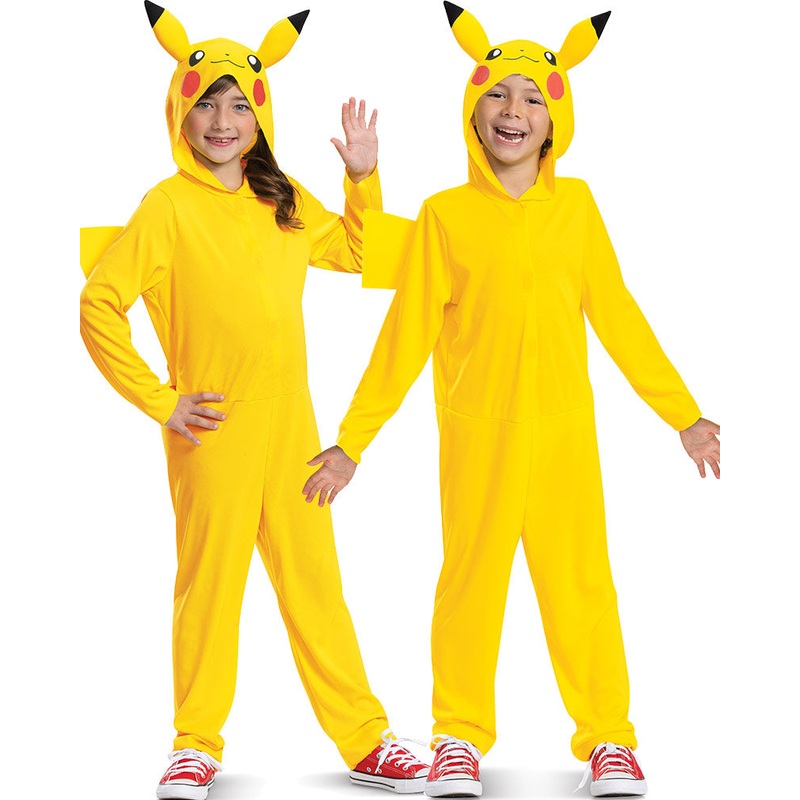 Pokemon Pikachu Fancy Dress Boys Costume