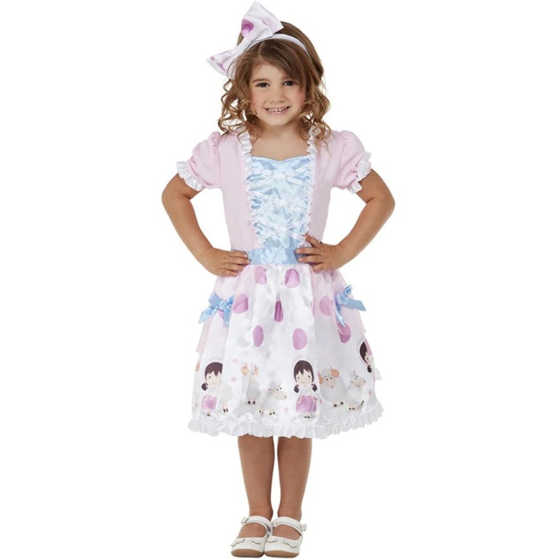 Bo Peep Girls Toddler Costume|1-2|3-4