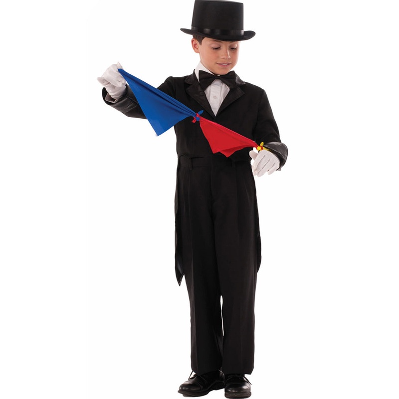 Magician Tailcoat Kids Costume