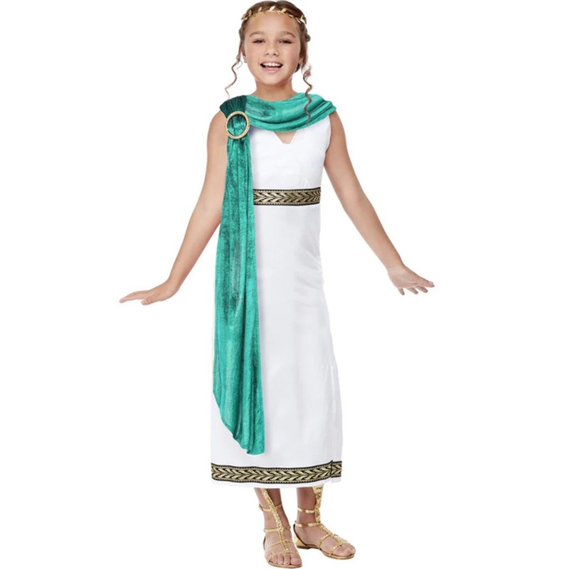 Roman Empire Deluxe Girls Costume