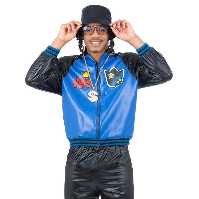 80s Retro Jam Master Deluxe Mens Jacket