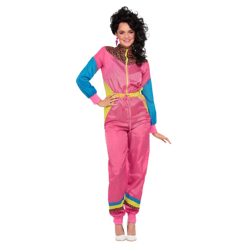 80s Ski Shell Suit Womens Costume