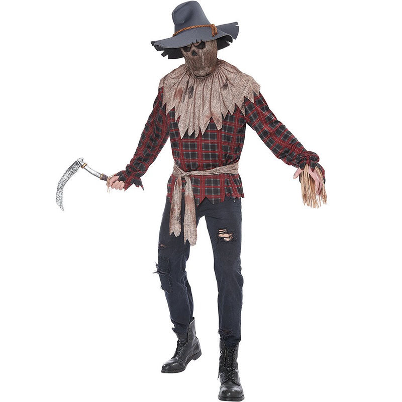 Bad Harvest Scarecrow Mens Halloween Costume