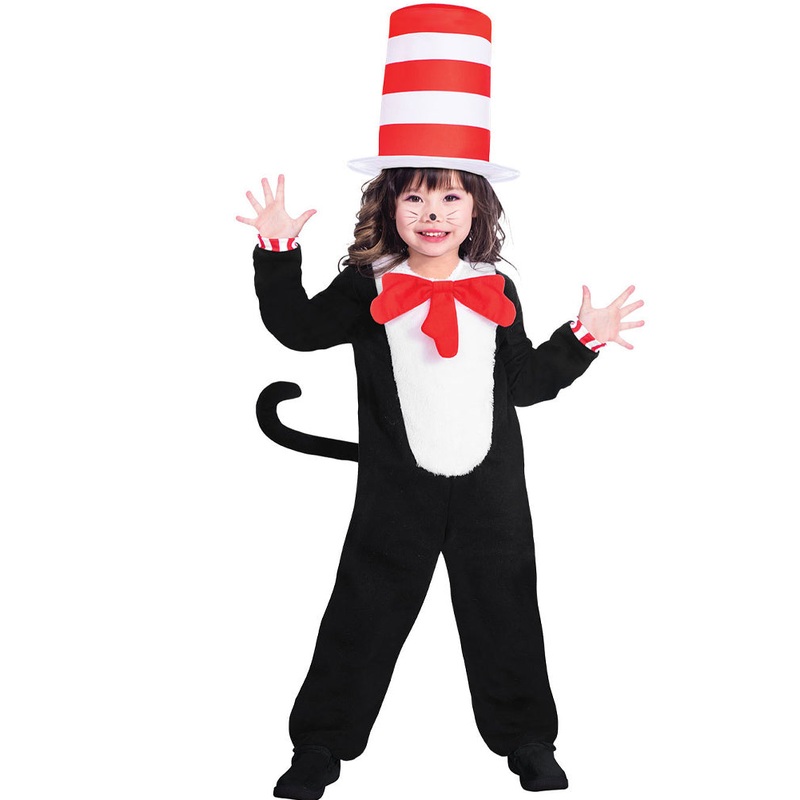 Dr Seuss the Cat in the Hat Kids Costume