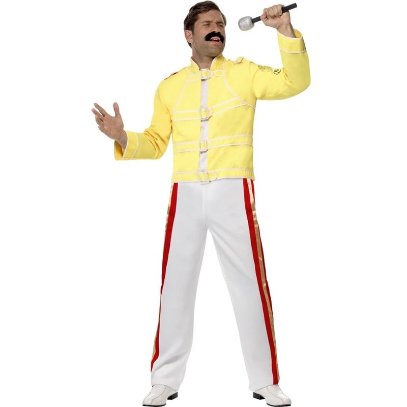 Queen Freddie Mercury Mens Costume