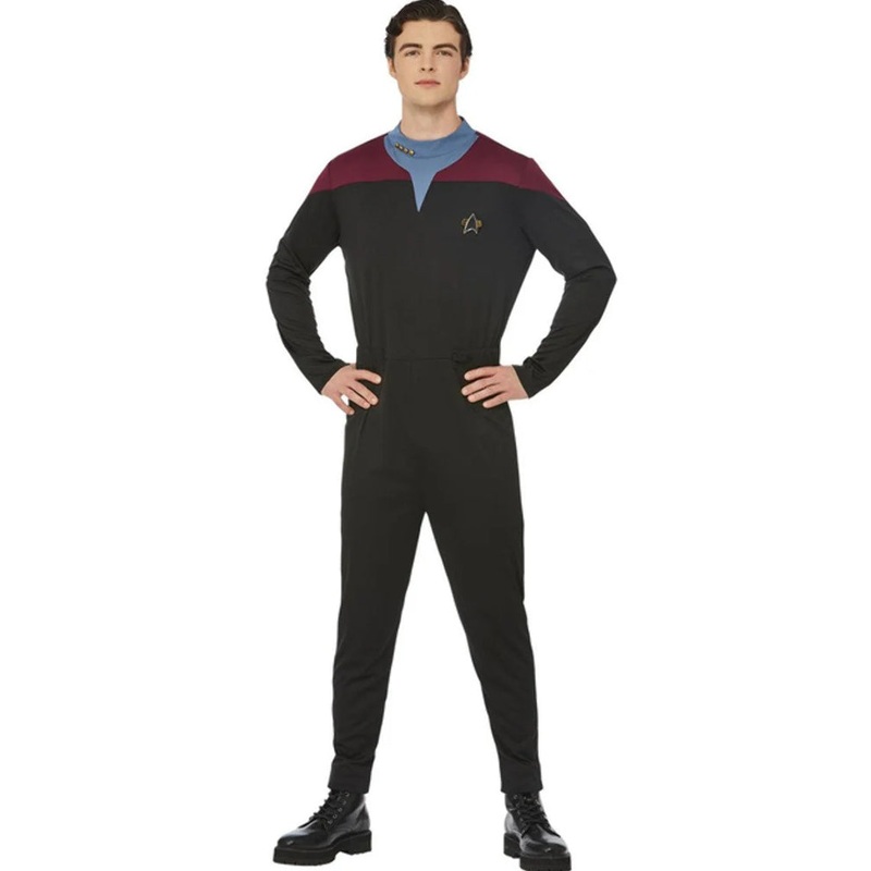 Star Trek Voyager Command Uniform Mens Costume