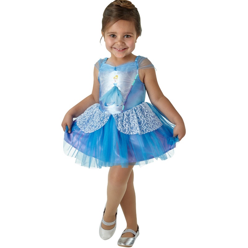 Disney Cinderella Ballerina Girls Costume