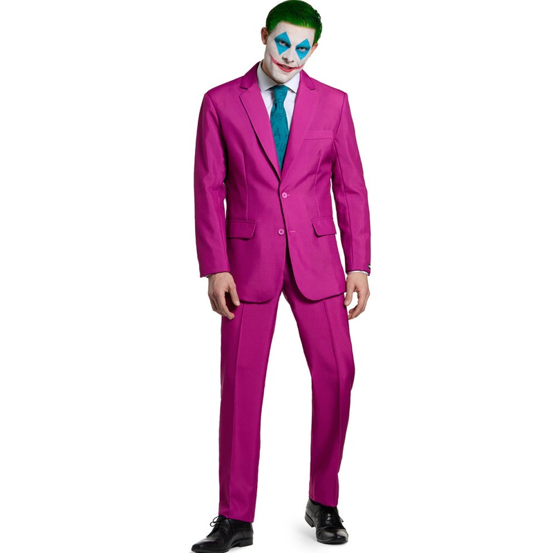 Ruby Red Joker Mens Suitmeister