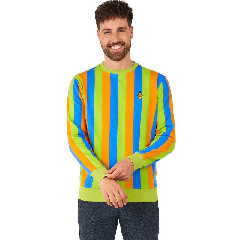 Sesame Street Bert Mens Opposuit Sweater