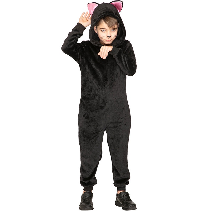 Slinky Black Cat Toddler Kids Halloween Costume