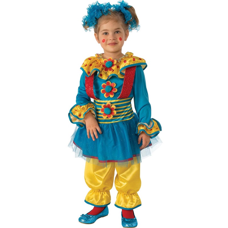 Dotty The Clown Girls Costume|Small