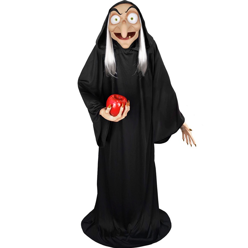Halloween Disney Villians Snow White Witch Animatronic 1.52m