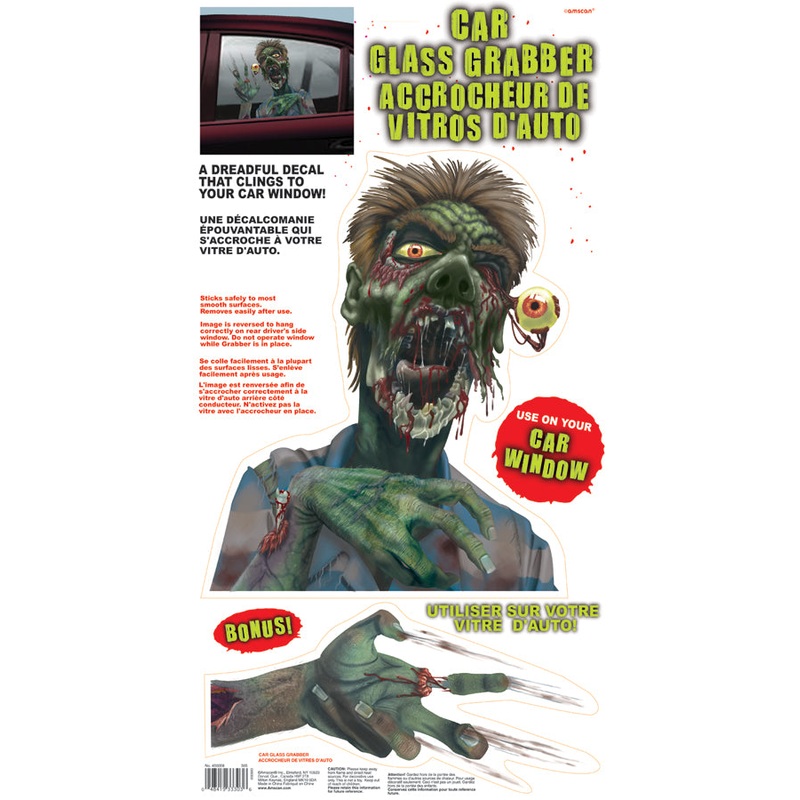 Halloween Horror Living Dead Zombie Car Window Decal Decoration