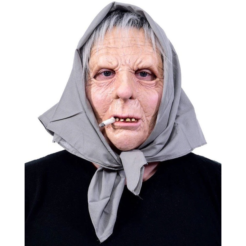 Leona Smokin Hot Grandma Deluxe Mask